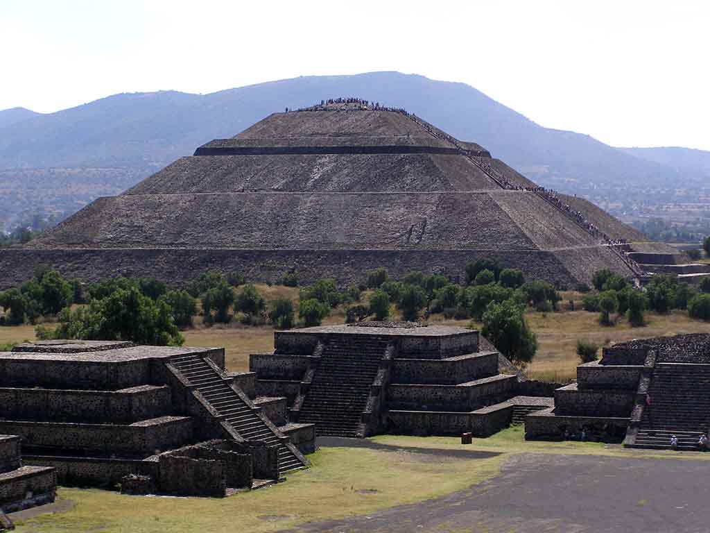 773 - Piramide del Sole a Teotihuacan - Messico